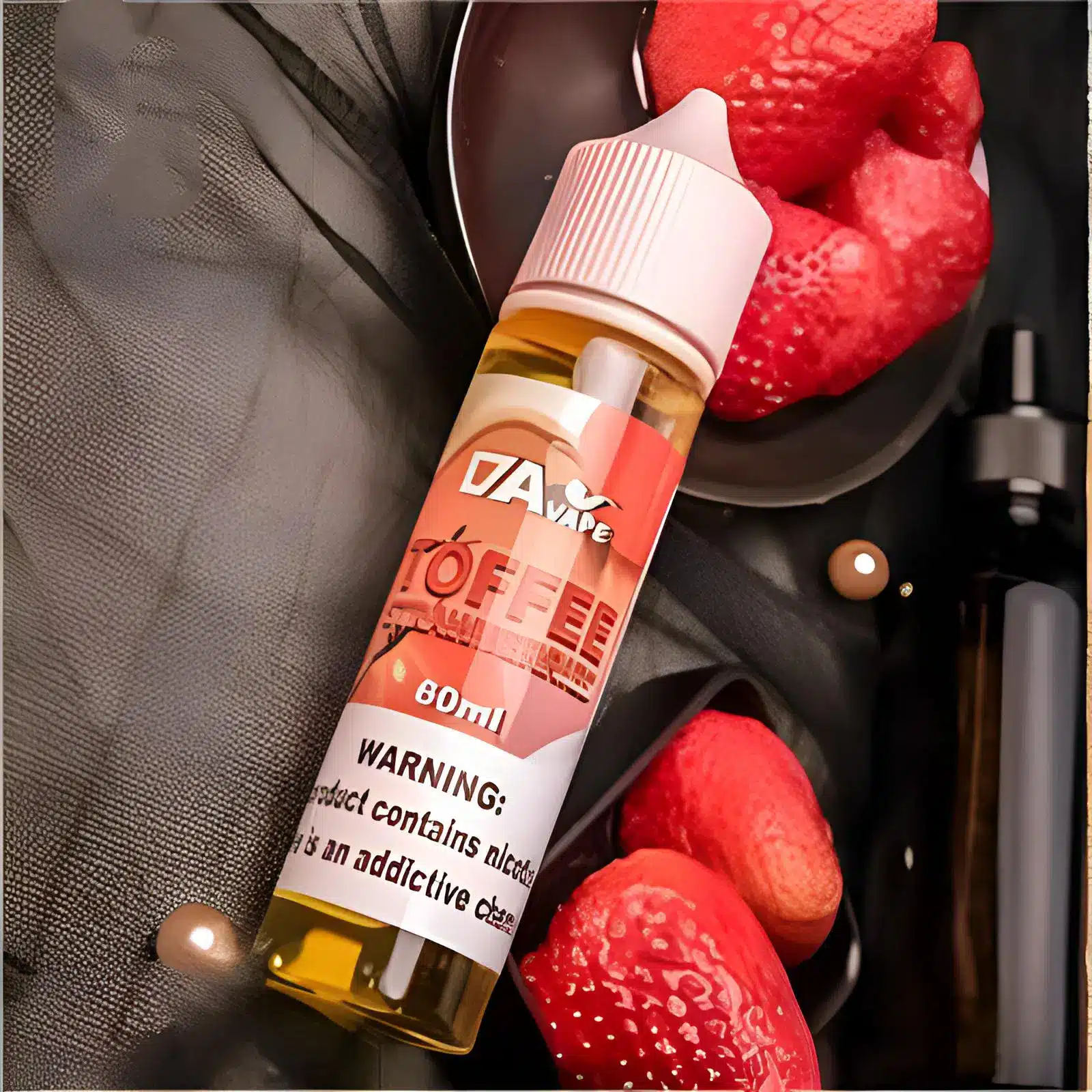 DAVAPE TOFFEE STRAWBERRIES 菸油草莓太妃糖口味