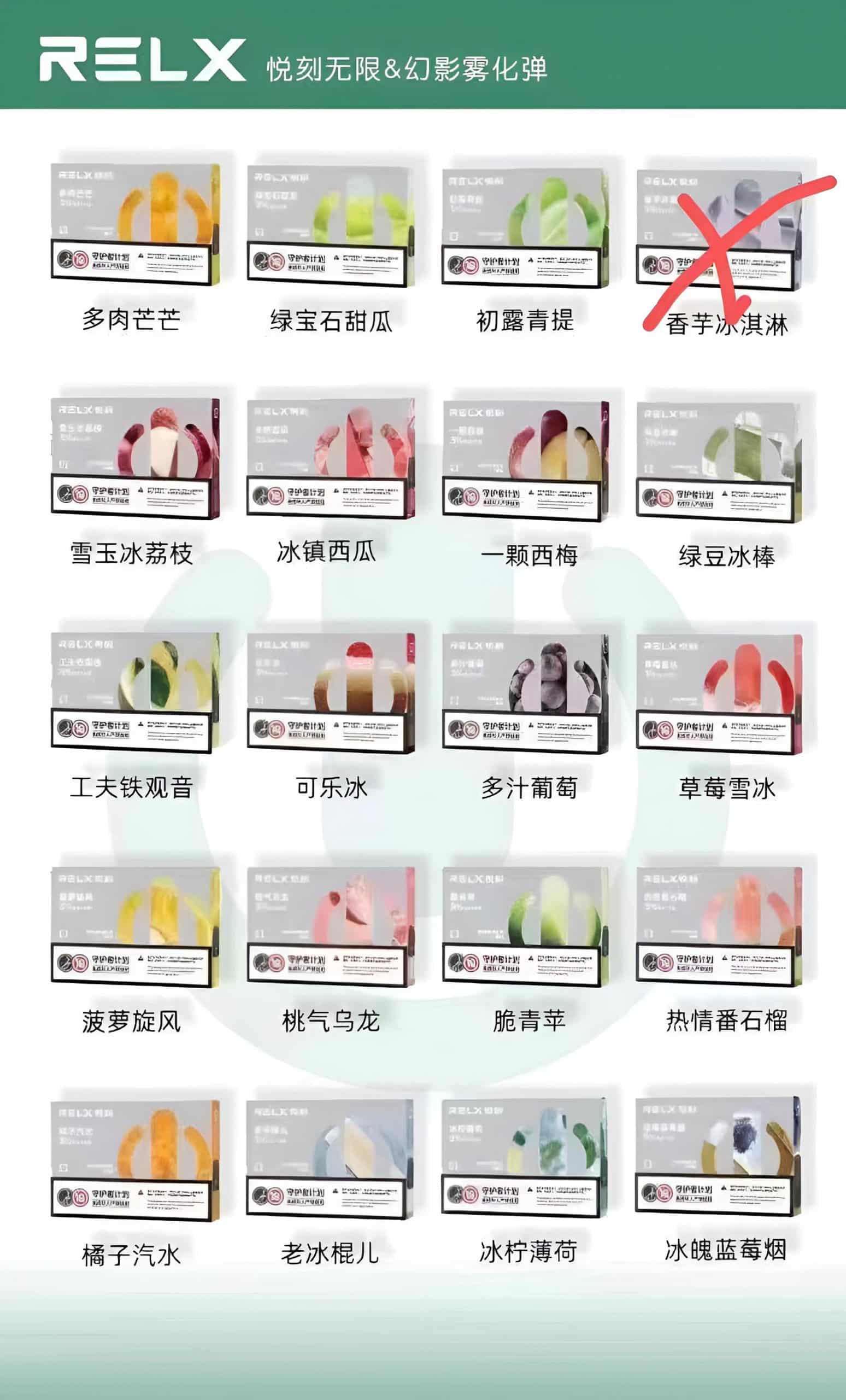 RELX 幻影五代菸彈｜原廠正品｜穩定霧化・多口味選擇 - 電子煙潮流商城