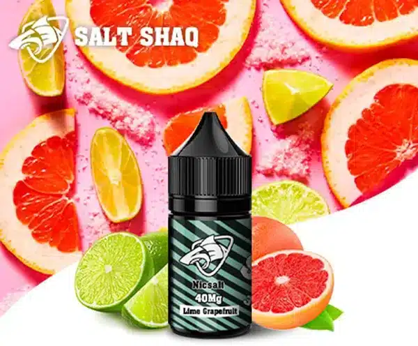 【買五送一】SALT SHAQ鯊克煙油  35ML/40MG 原裝進口 - 電子煙潮流商城
